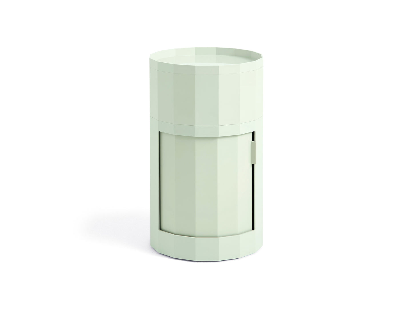 Facet Cabinet High by HAY - Soft Mint