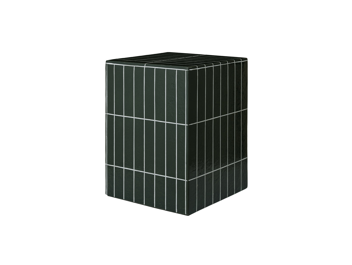 Pillar Side Table by Ferm Living - Dark Green