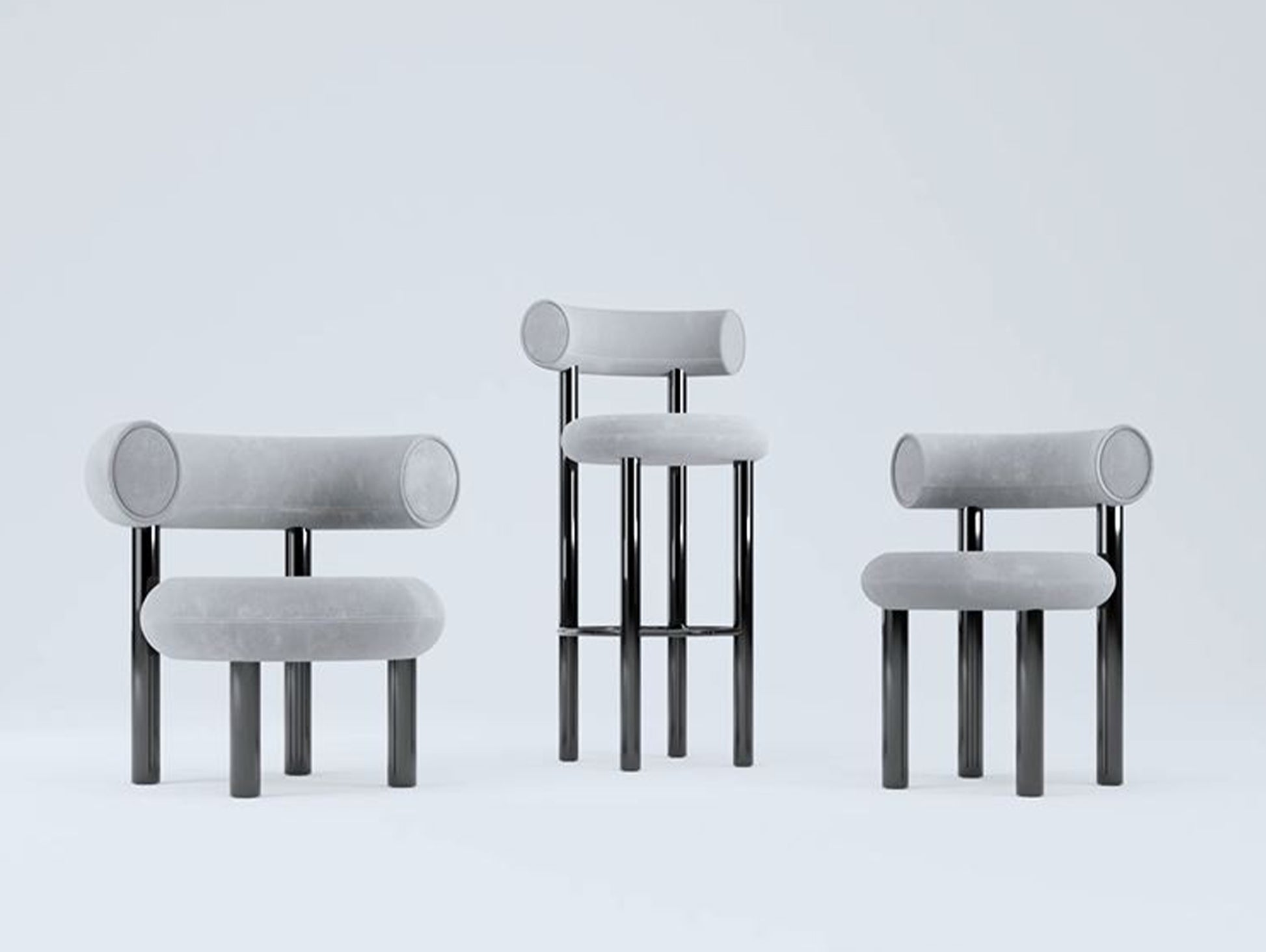 Fat Bar/Counter Stool by Tom Dixon