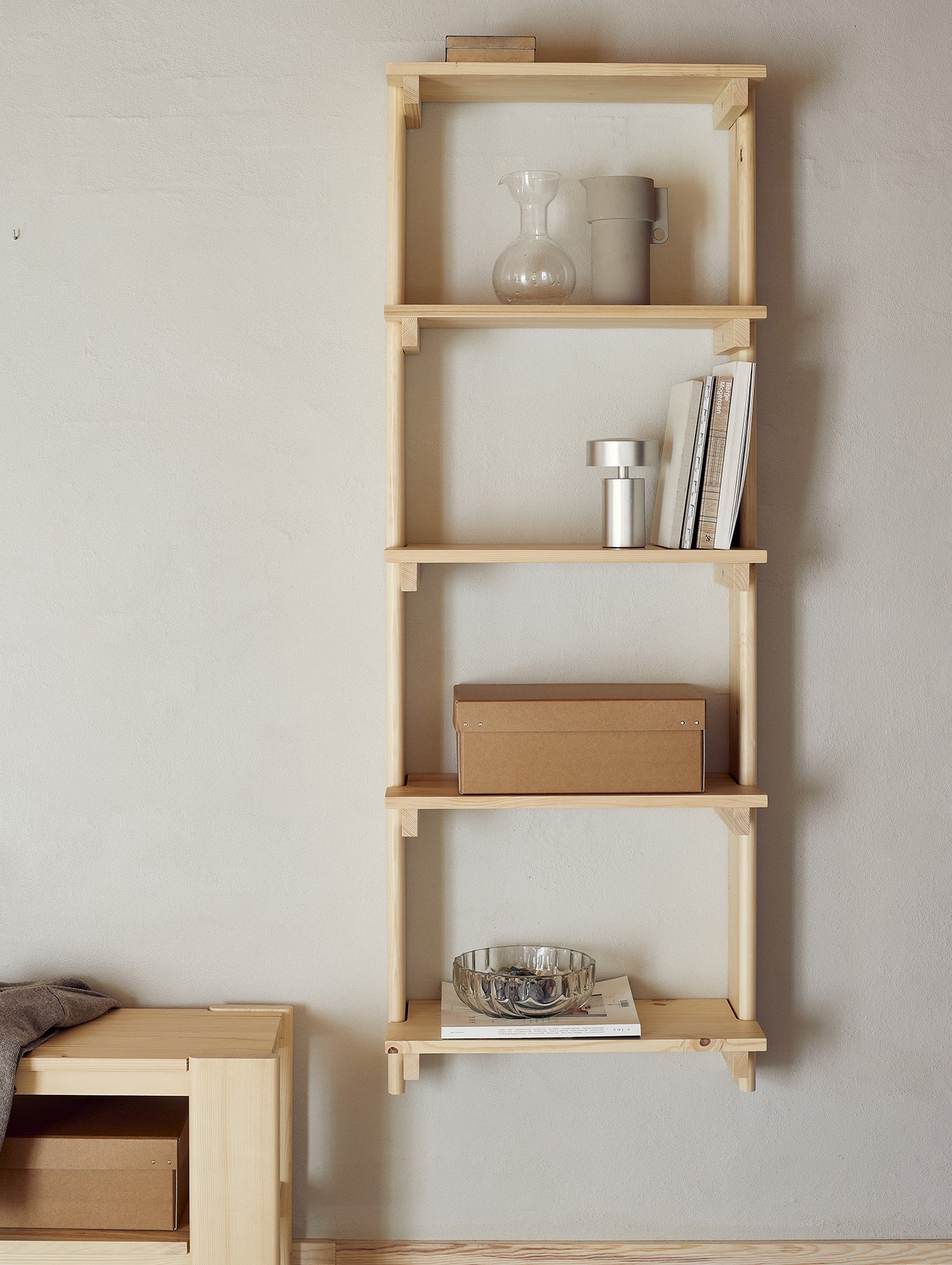 Beam Wall Shelf 5 by Form & Refine
