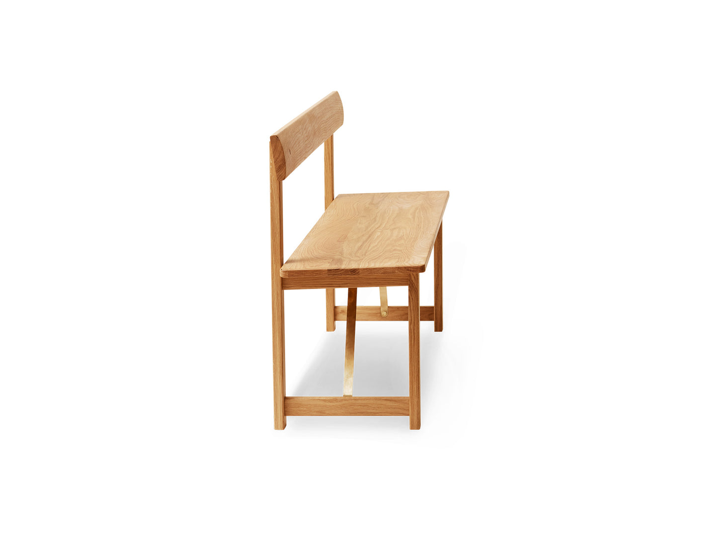 Position Bench by Form & Refine - Oiled Oak