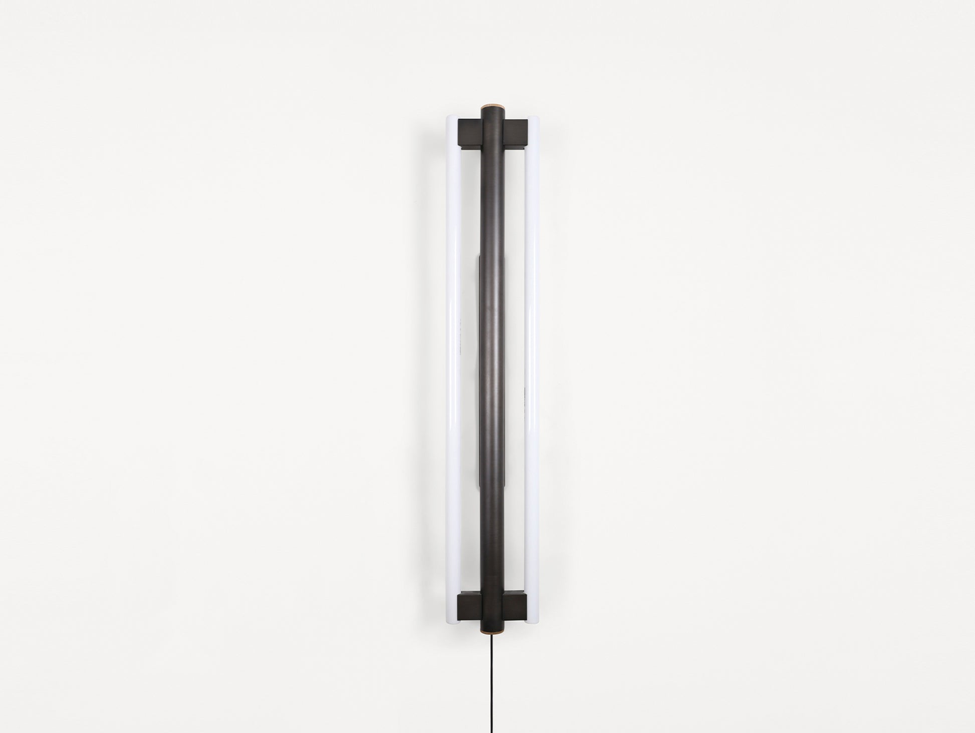 Eiffel Wall Lamp Double by Frama - Black Powder Coated Steel / Height 1000 mm