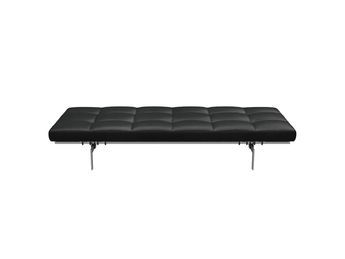 PK80 Daybed by Fritz Hansen - Grace Black Leather