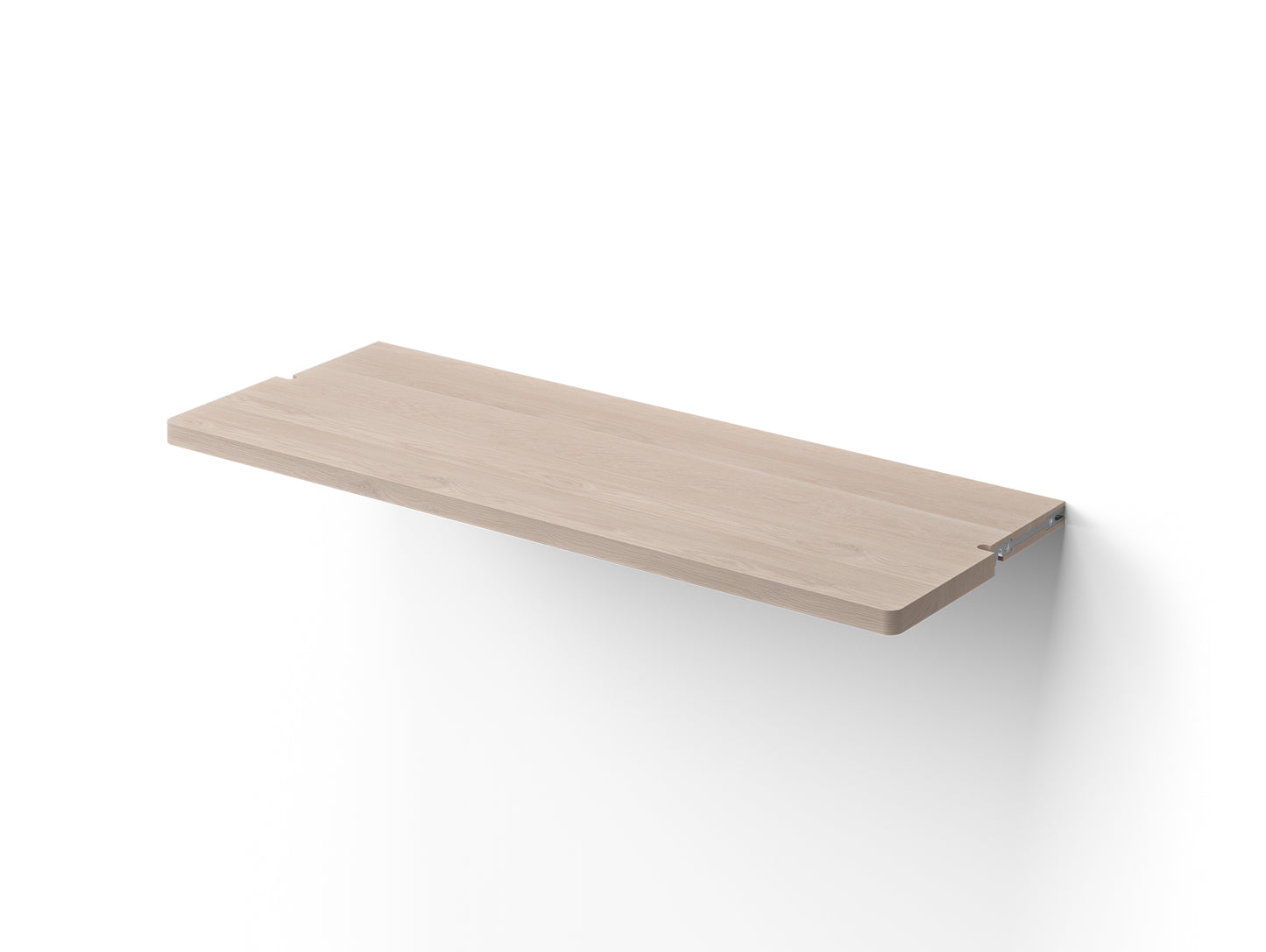 Gridlock Individual Components by Massproductions - W79 D30 Shelf / Natural Ash