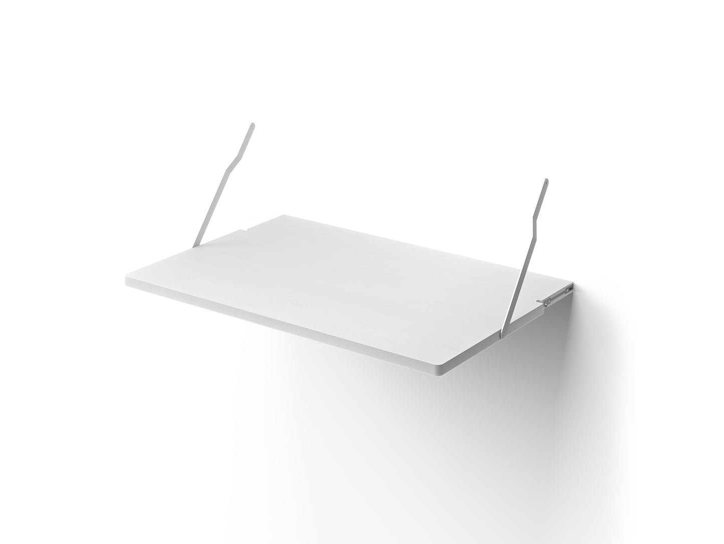 Gridlock Individual Components by Massproductions - Desk (W79 D50) /White Stained Ash