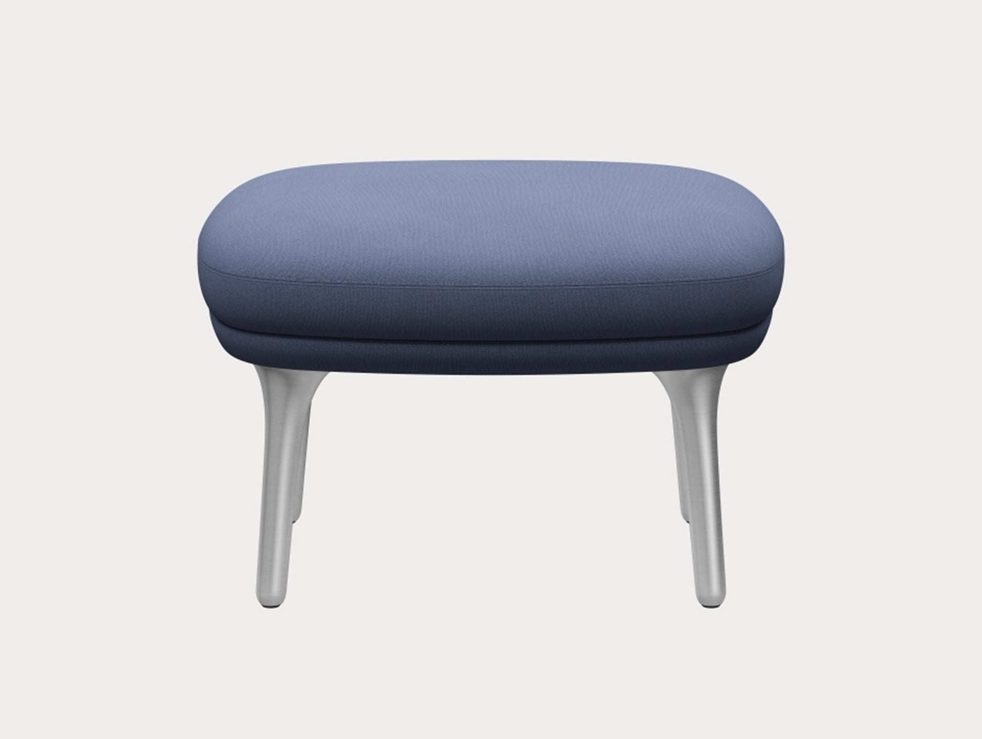 Fri Ottoman by Fritz Hansen - JH14 / Outside: Christianshavn 1151 / Seat: Christianshavn 1151