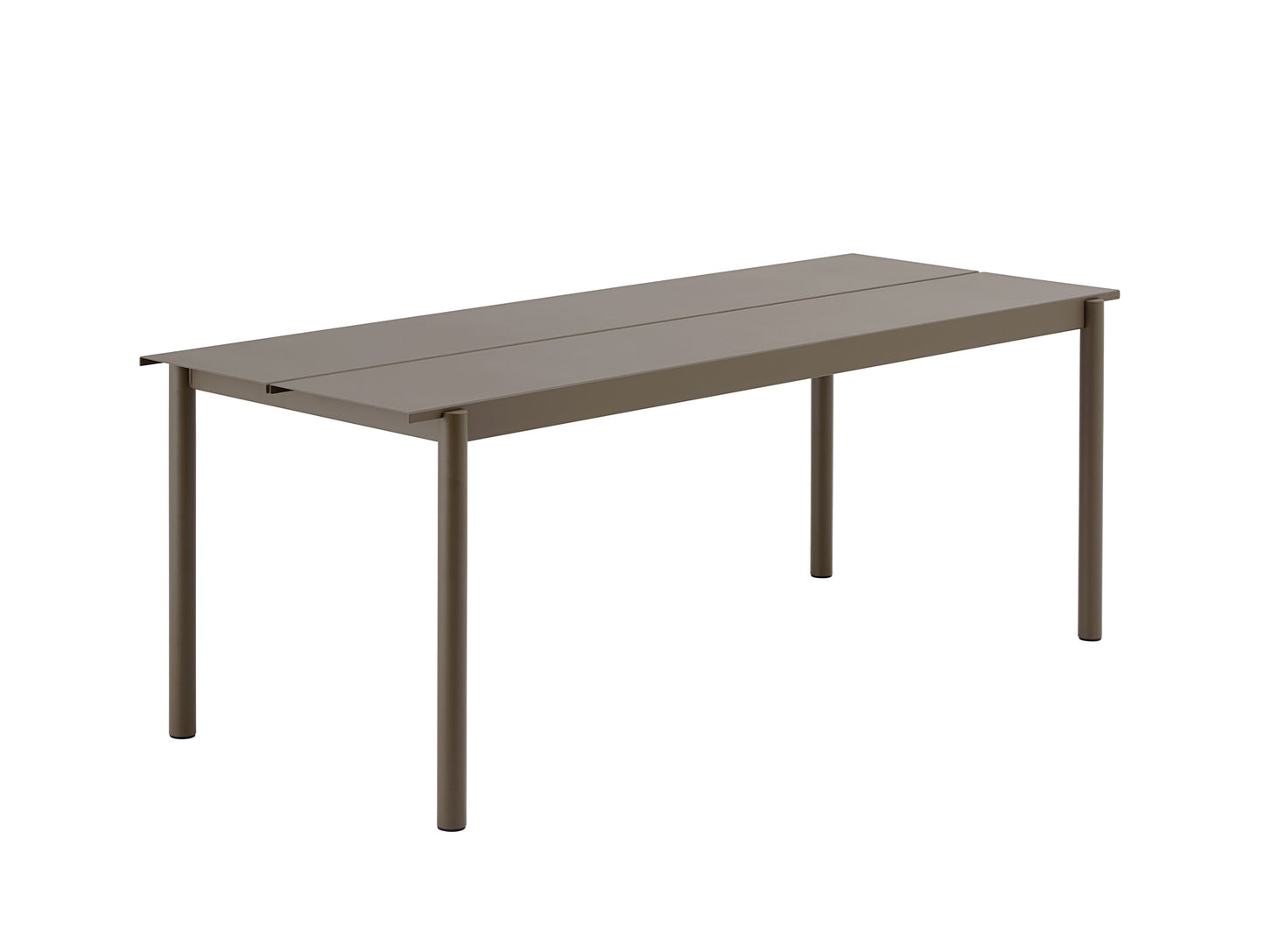 Muuto Linear Table 200 cm - Taupe