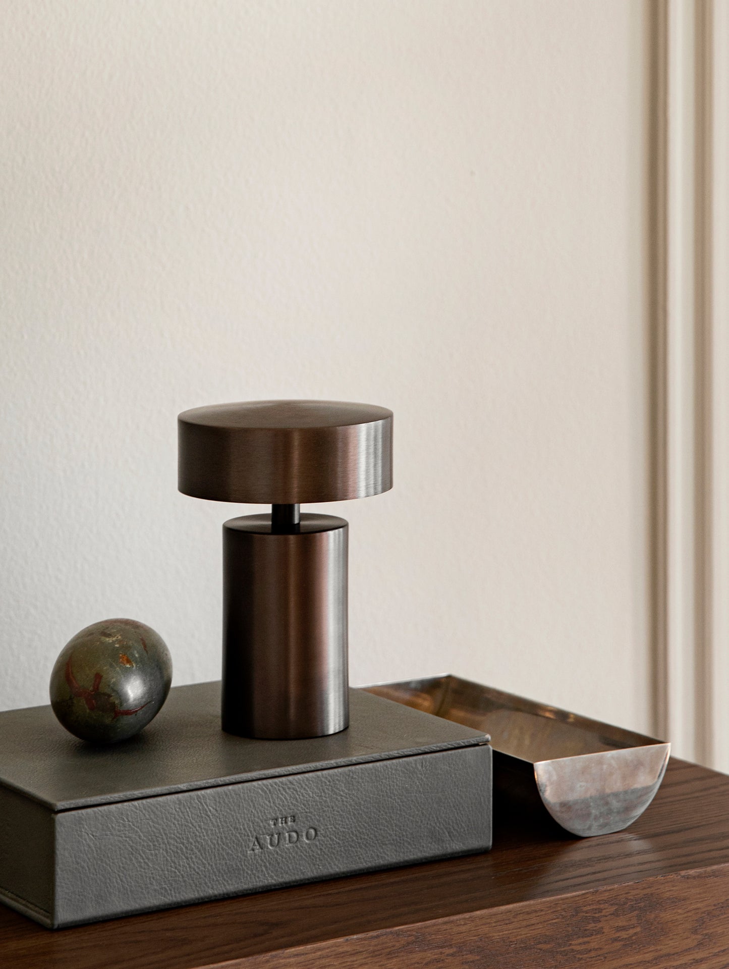 Column Portable Table Lamp by Audo Copenhagen - Bronze