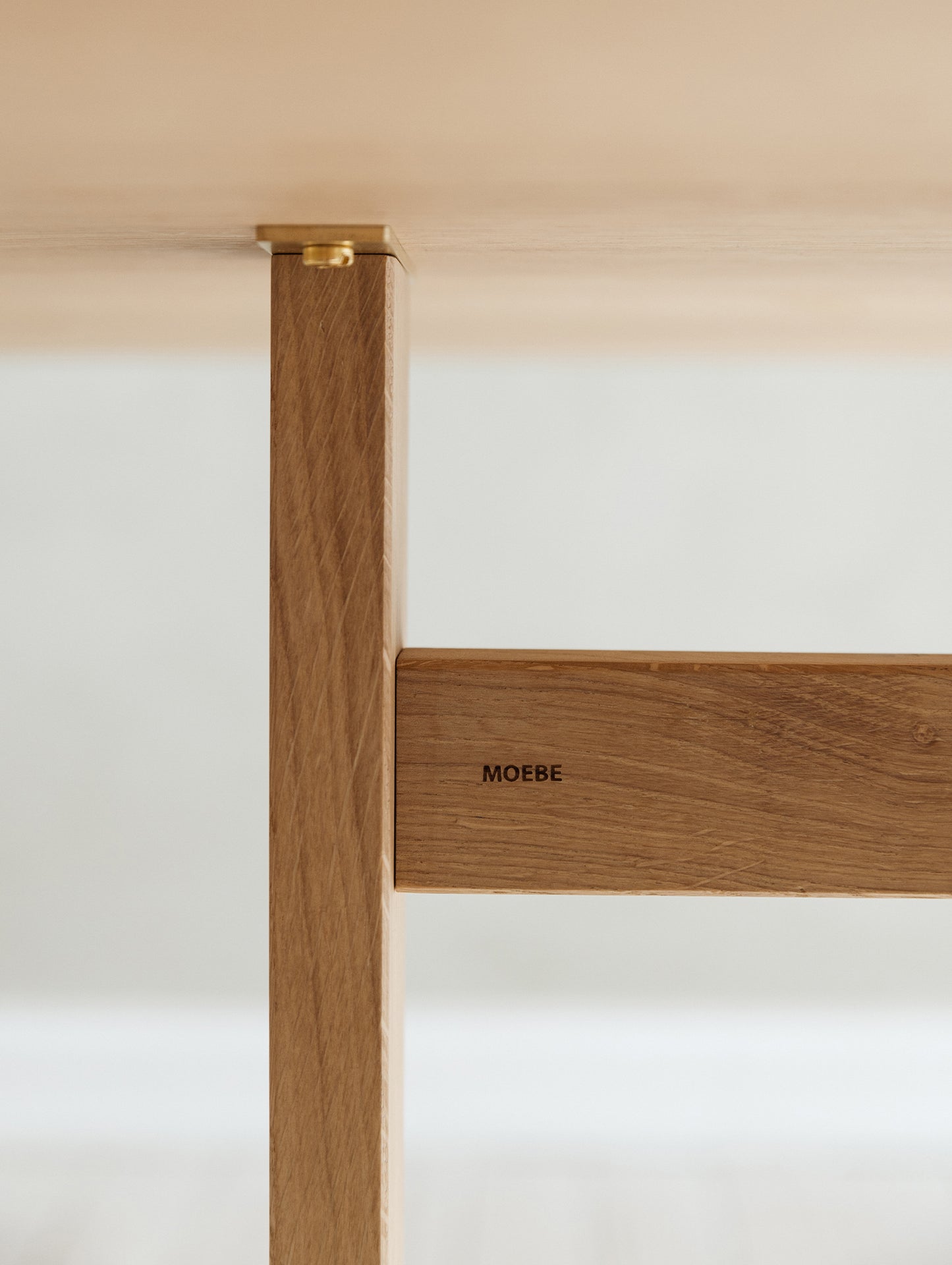 Rectangular Dining Table (Linoleum Tabletop) by Moebe