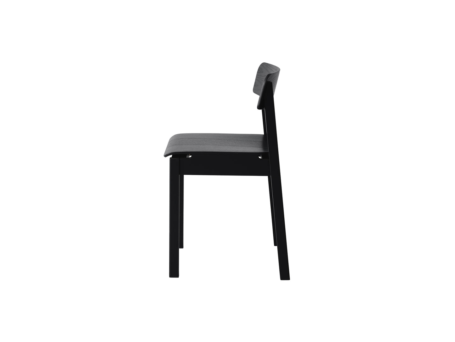 Everyday Chair by Moebe - Black Lacquered Oak