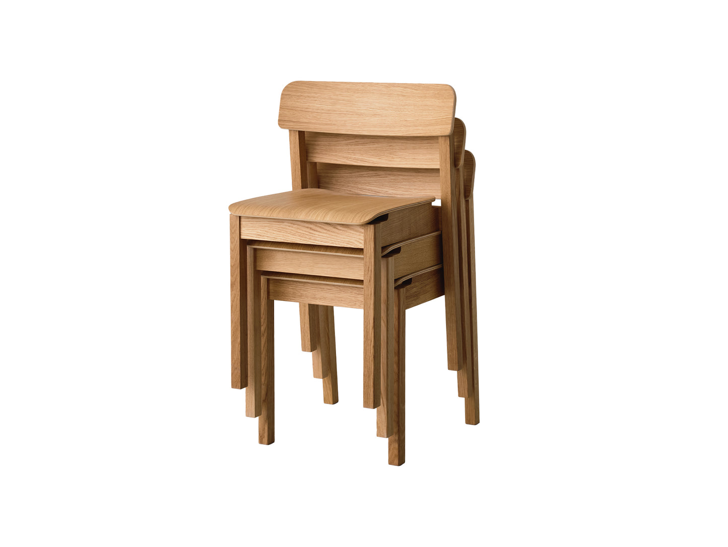 Everyday Chair by Moebe - Oiled Oak
