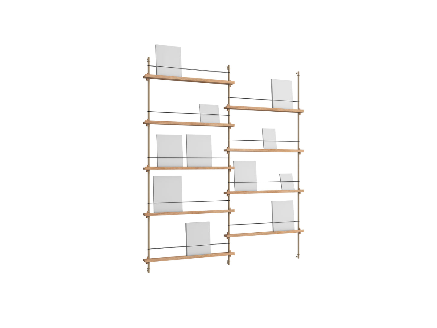 Magazine Shelving Sets (180 cm)