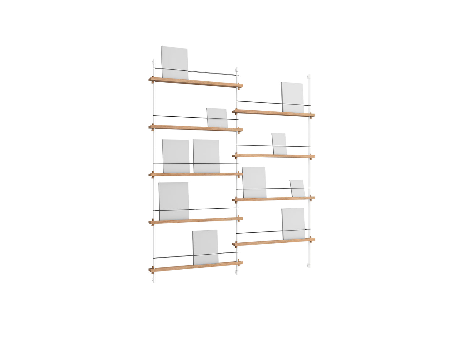 Magazine Shelving Sets (180 cm)