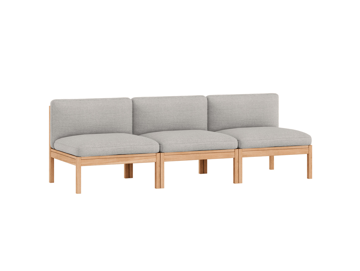 3-Seater Sofa Without Armrest by Moebe - Autumn 101
