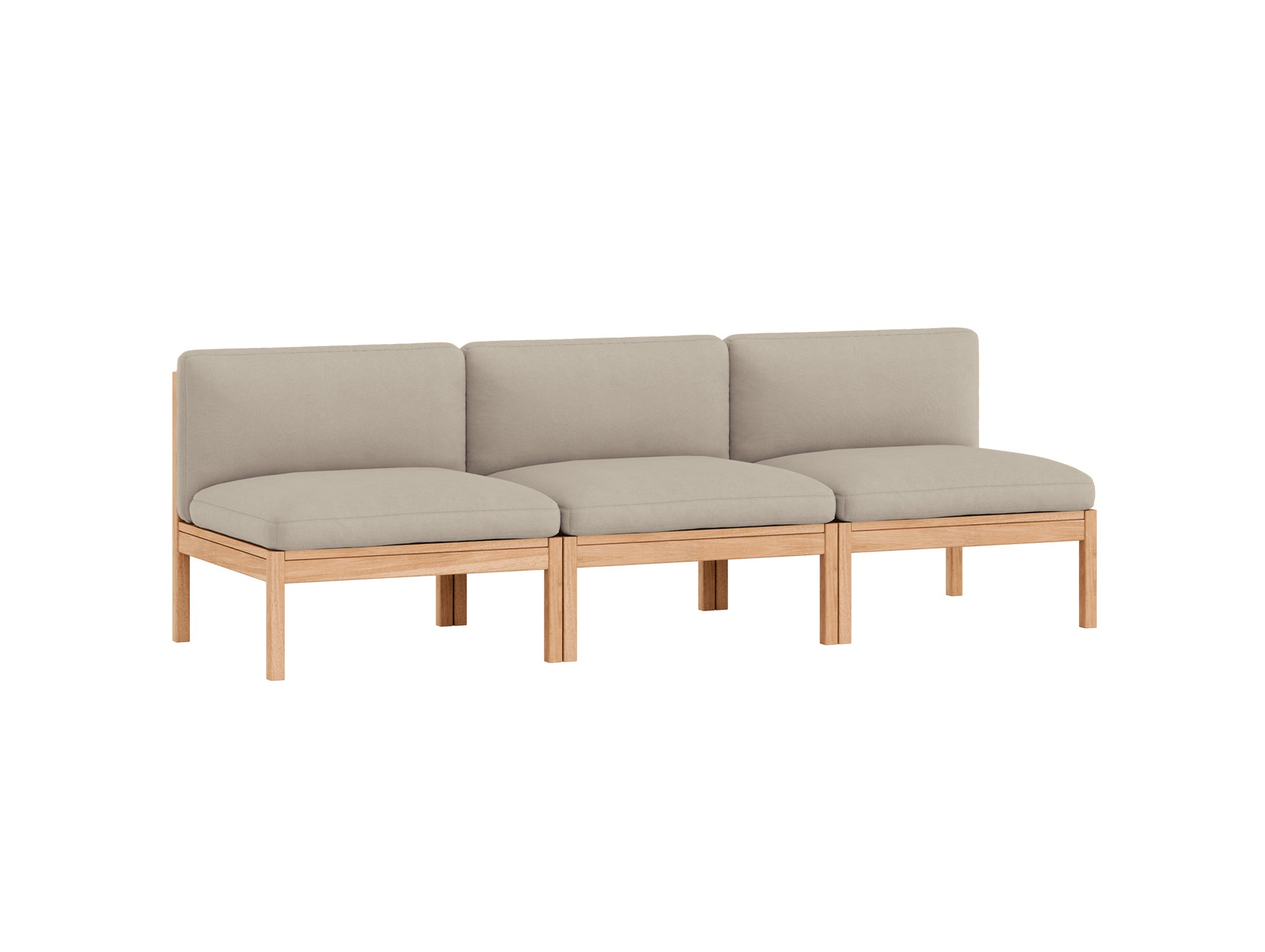 3-Seater Sofa Without Armrest by Moebe - Field 2 233