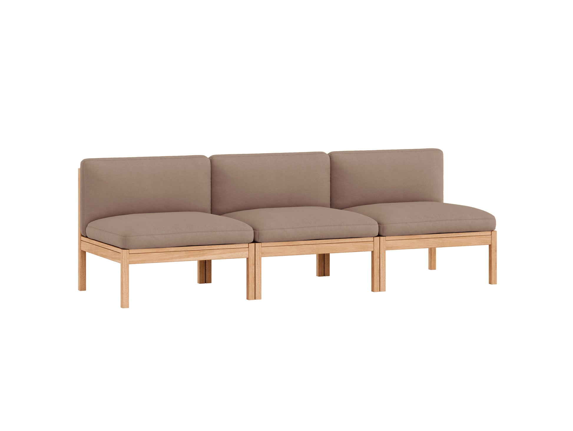 3-Seater Sofa Without Armrest by Moebe - Field 2 343