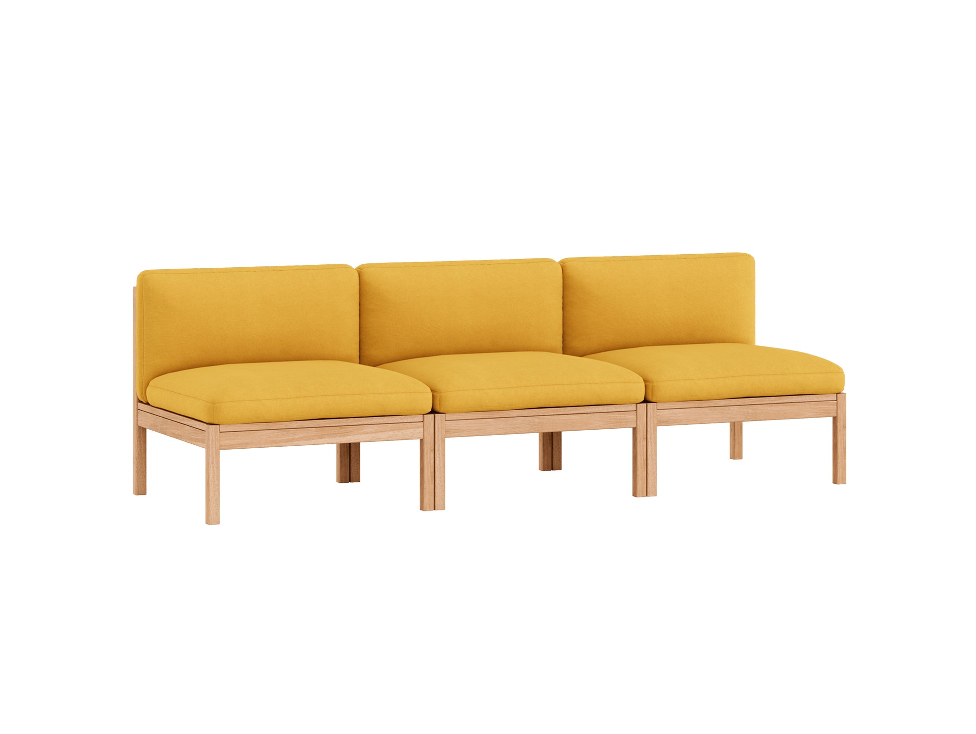 3-Seater Sofa Without Armrest by Moebe - Field 2 463