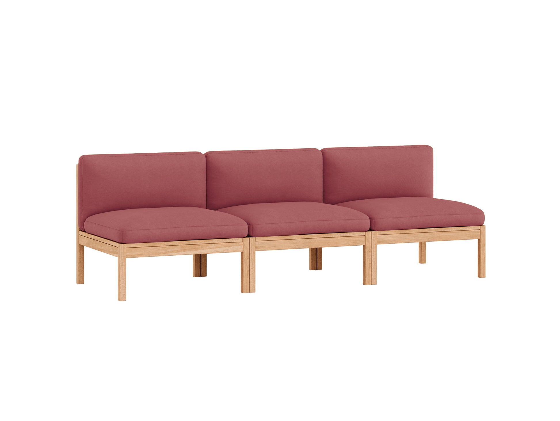3-Seater Sofa Without Armrest by Moebe - Field 2 643