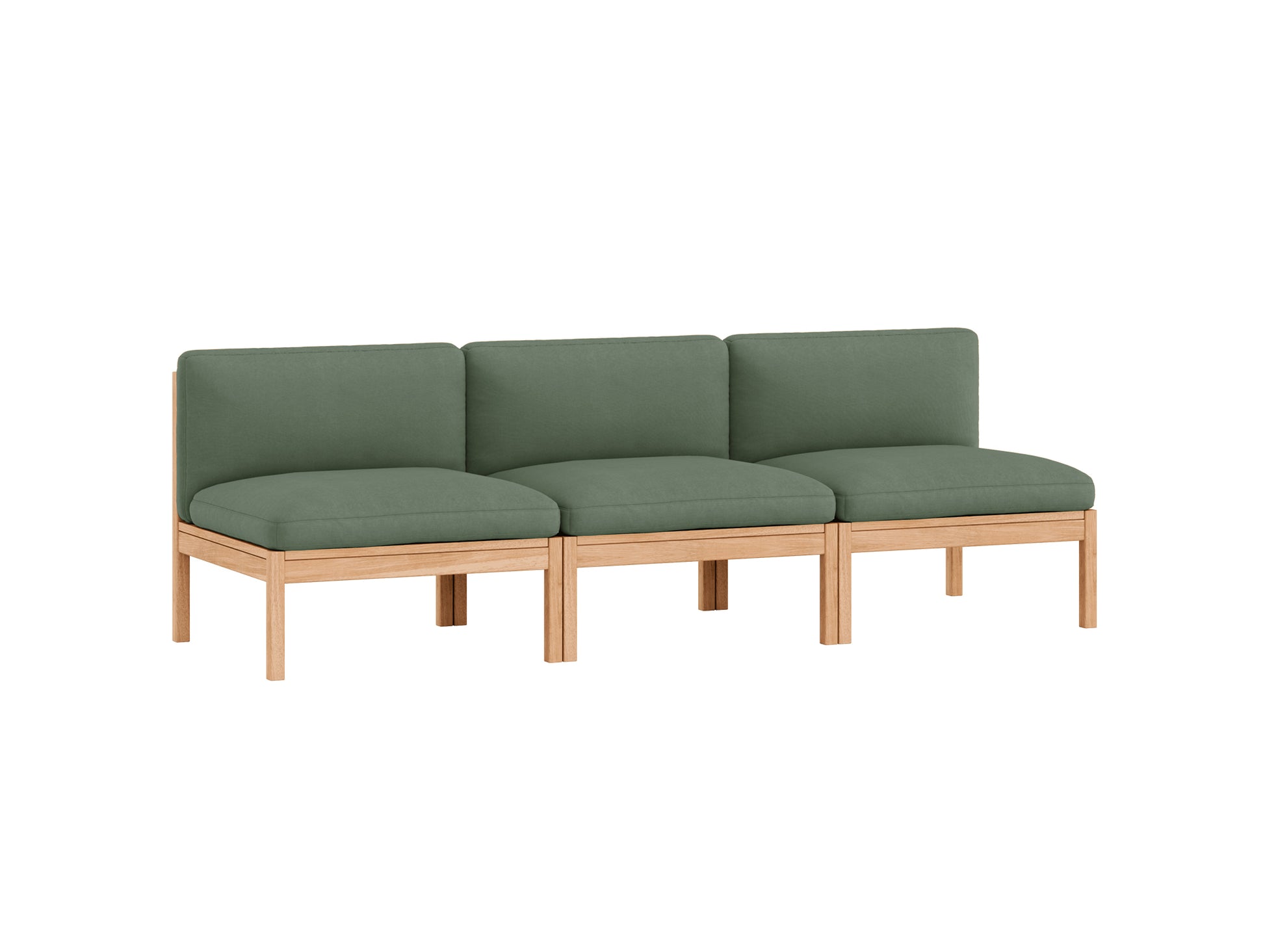 3-Seater Sofa Without Armrest by Moebe - Field 2 943