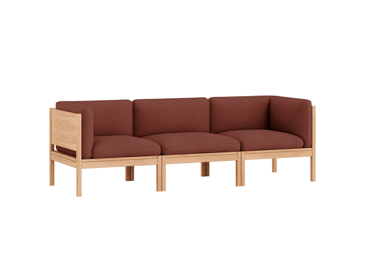 Modular 3-Seater Sofa by Moebe - Re-wool 687