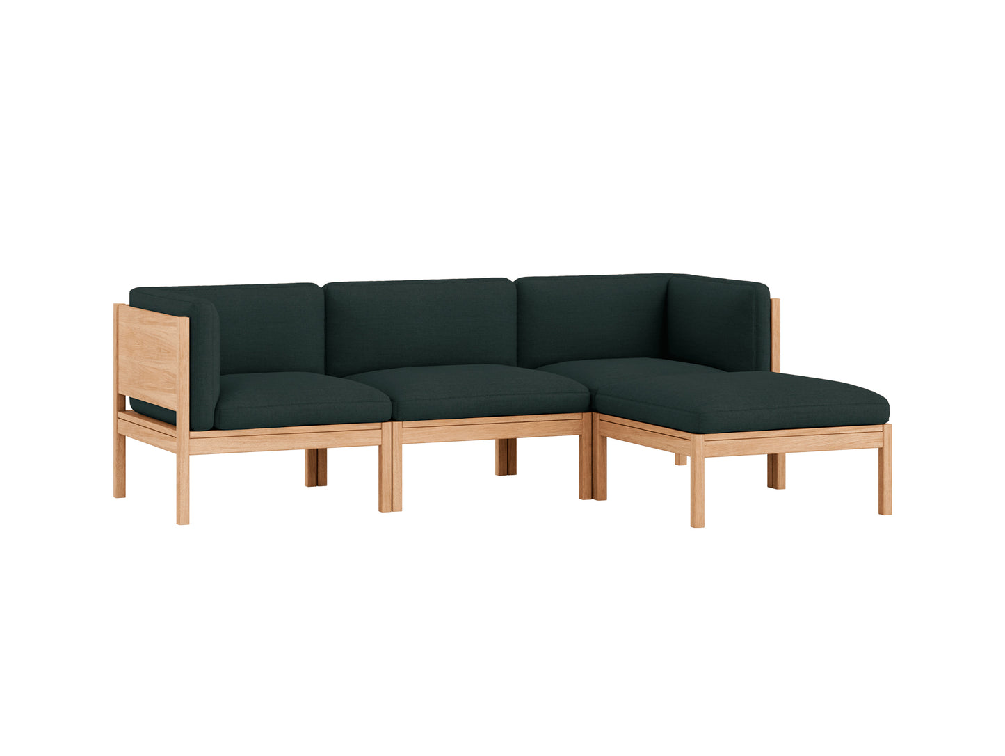 3-Seater Sofa with Chaise Longue by Moebe - Autumn 971