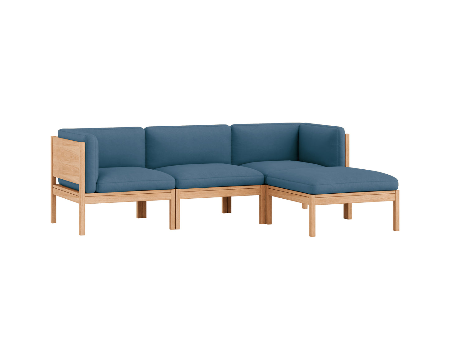 3-Seater Sofa with Chaise Longue by Moebe - Field 2 733