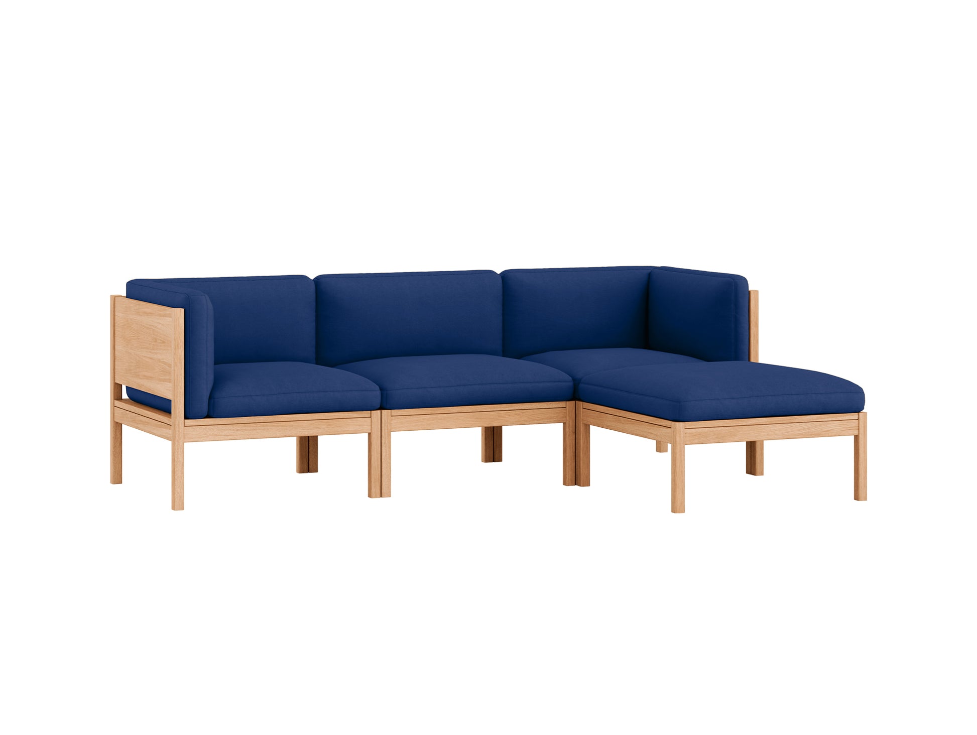 3-Seater Sofa with Chaise Longue by Moebe - Field 2 763