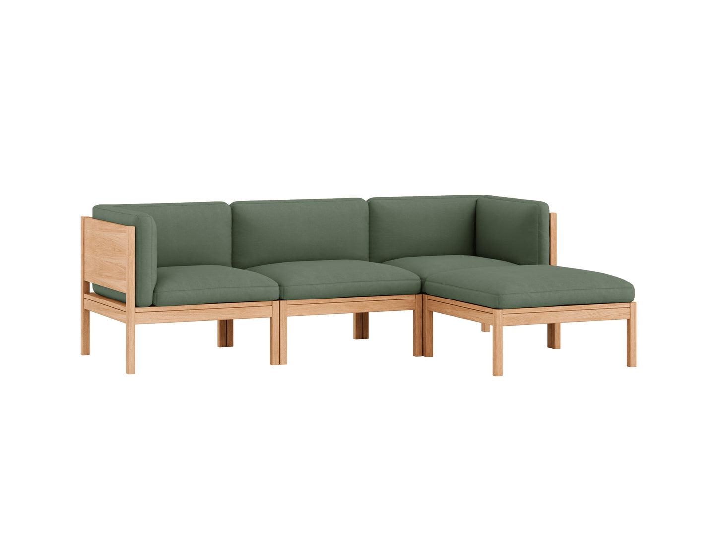 3-Seater Sofa with Chaise Longue by Moebe - Field 2 943