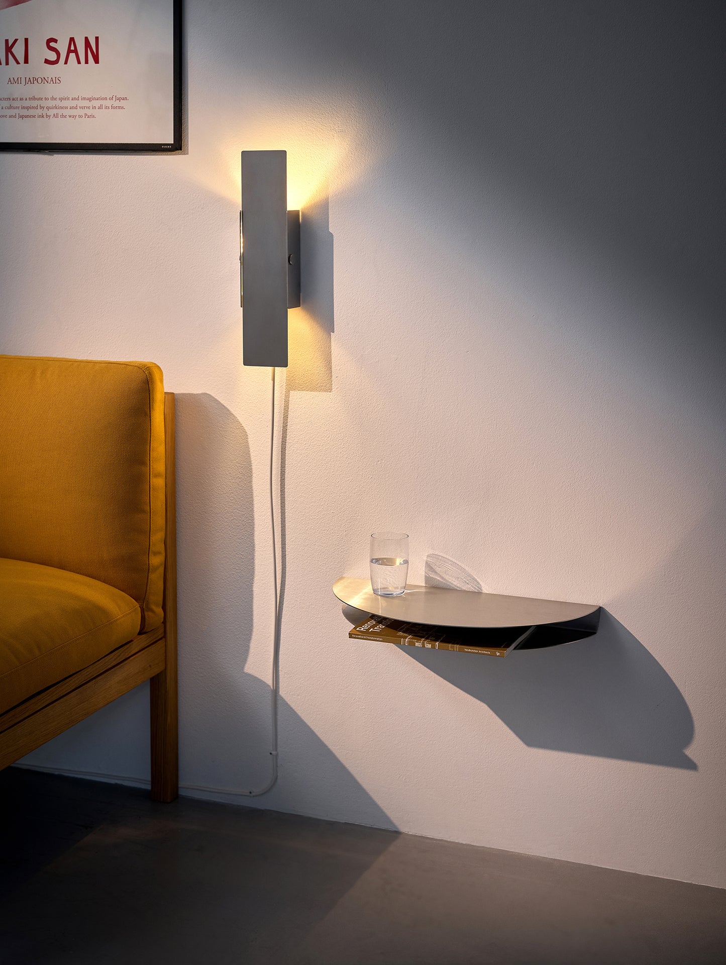 Half Moon Shelf by Moebe