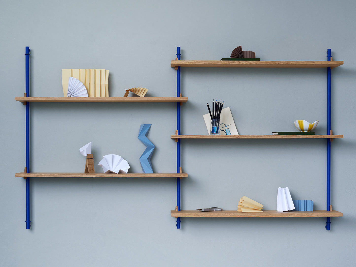 Wall Shelving System Sets (65 cm) by Moebe