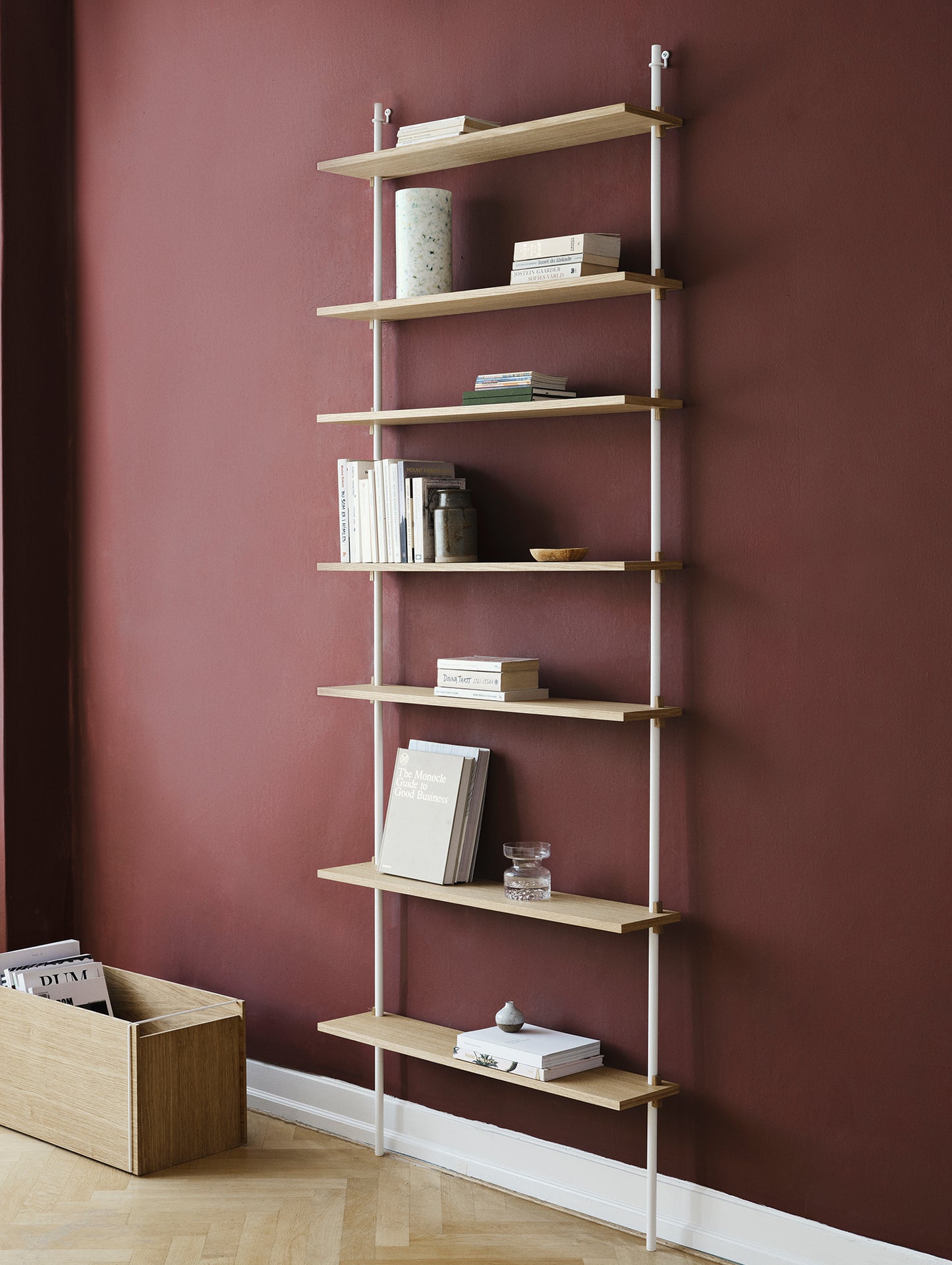 Wall Shelving System Sets (200 cm) by Moebe