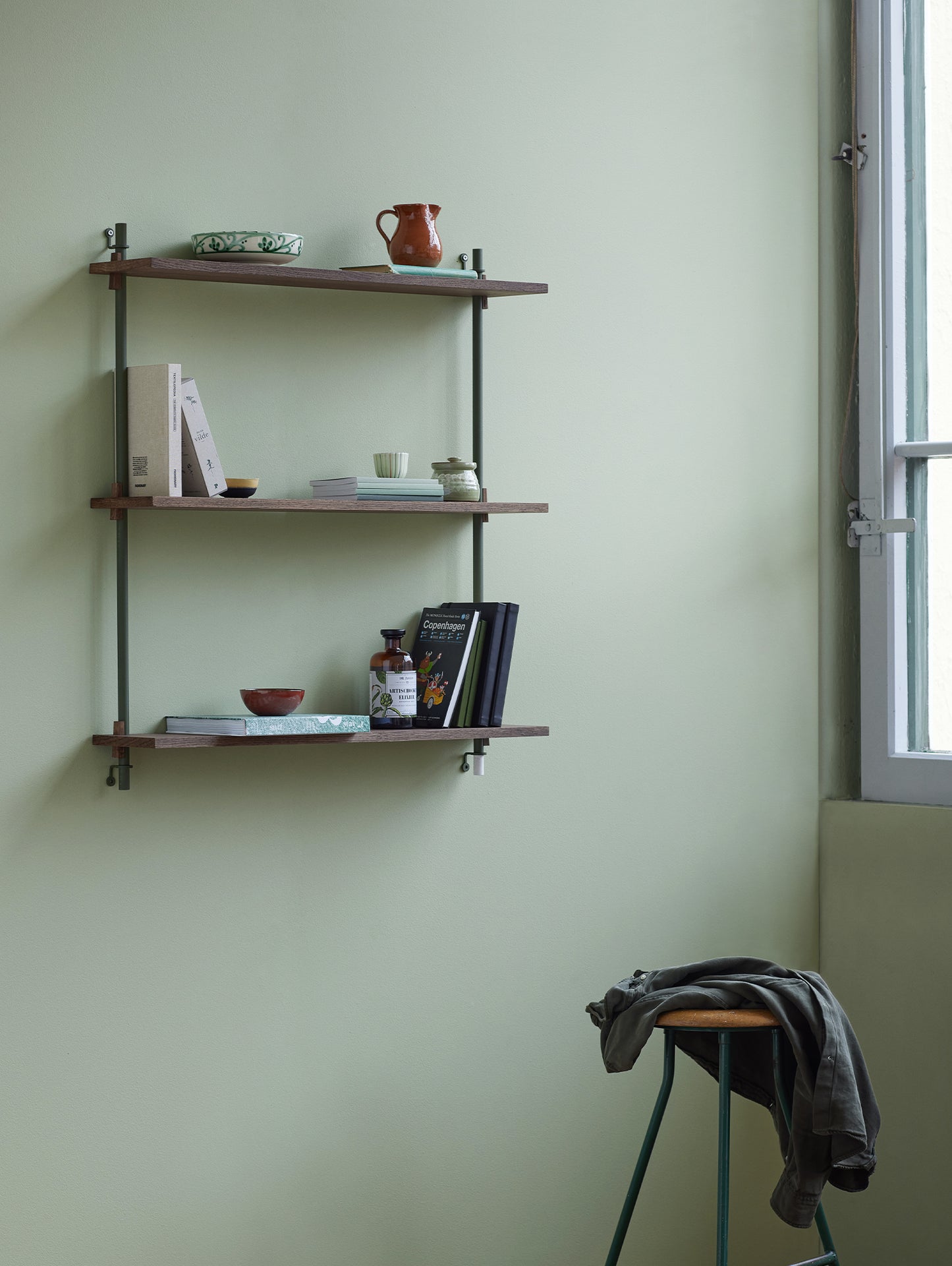 Wall Shelving System Sets (65 cm) by Moebe