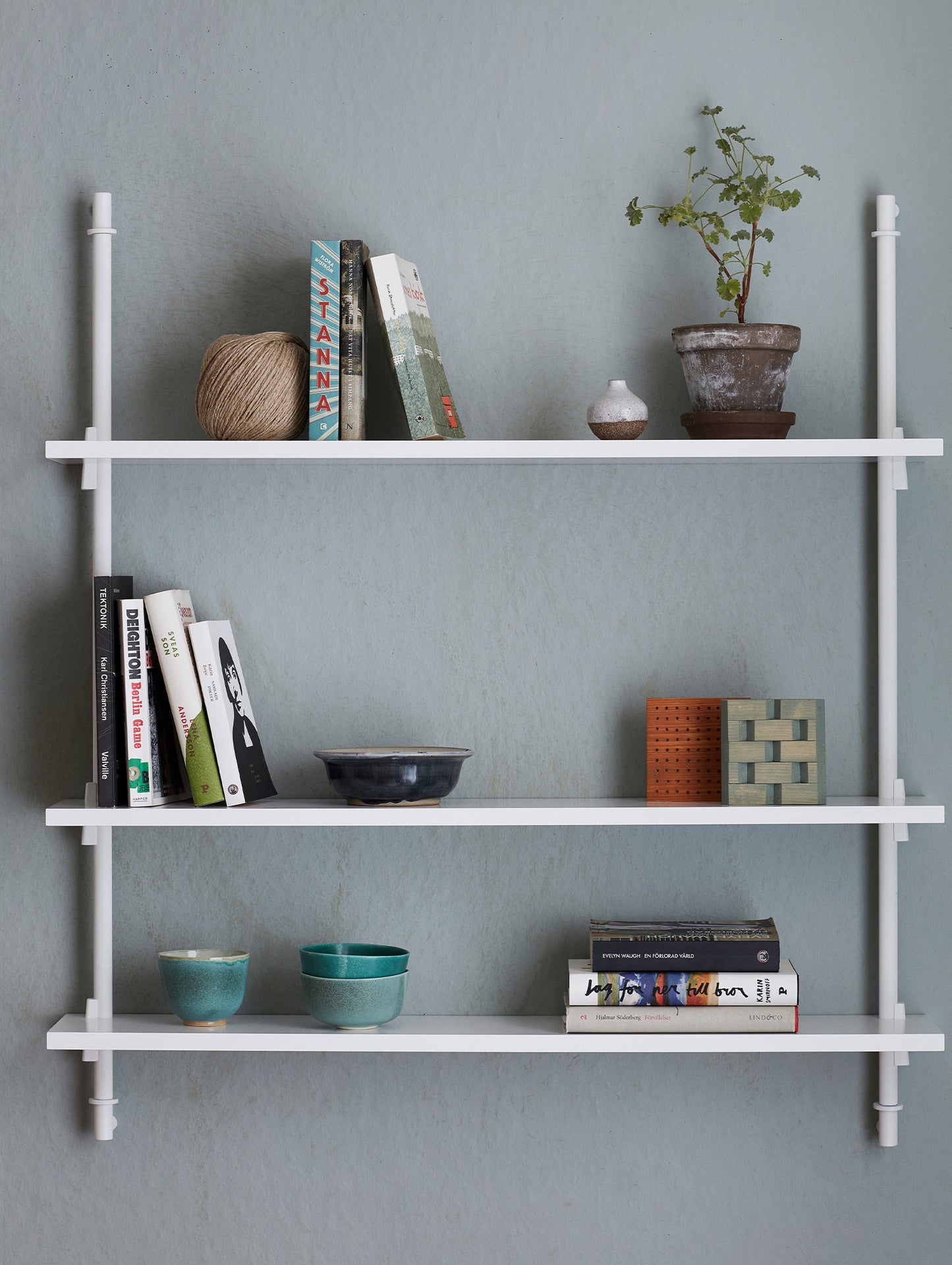Wall Shelving System Sets (65 cm) by Moebe
