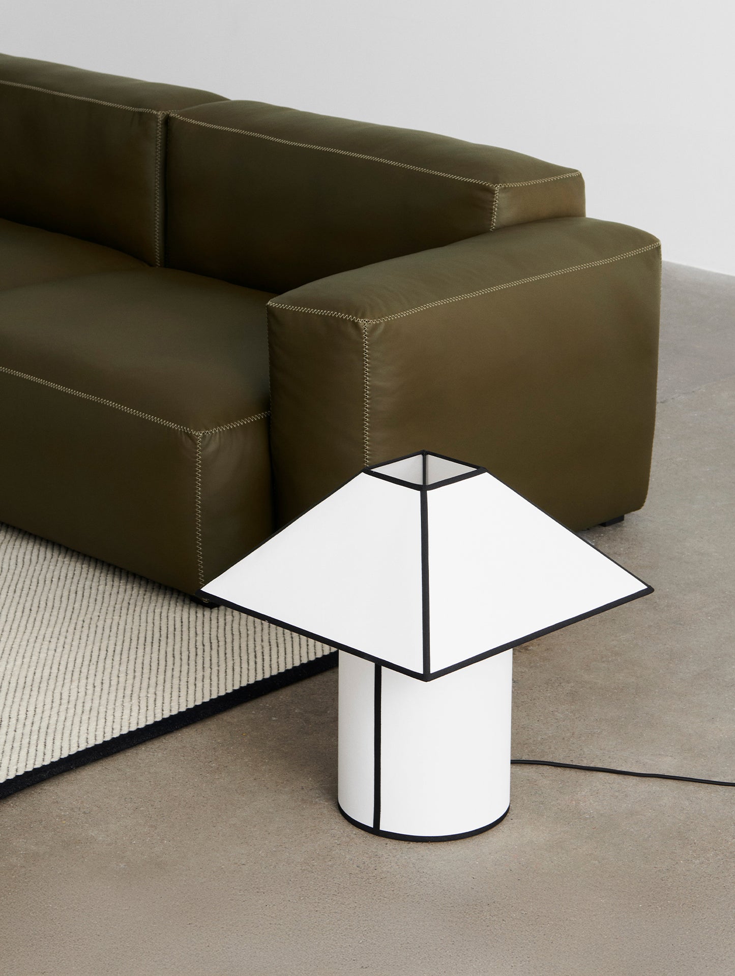 Ava Pyramid Table Lamp by HAY - Height: 50 cm