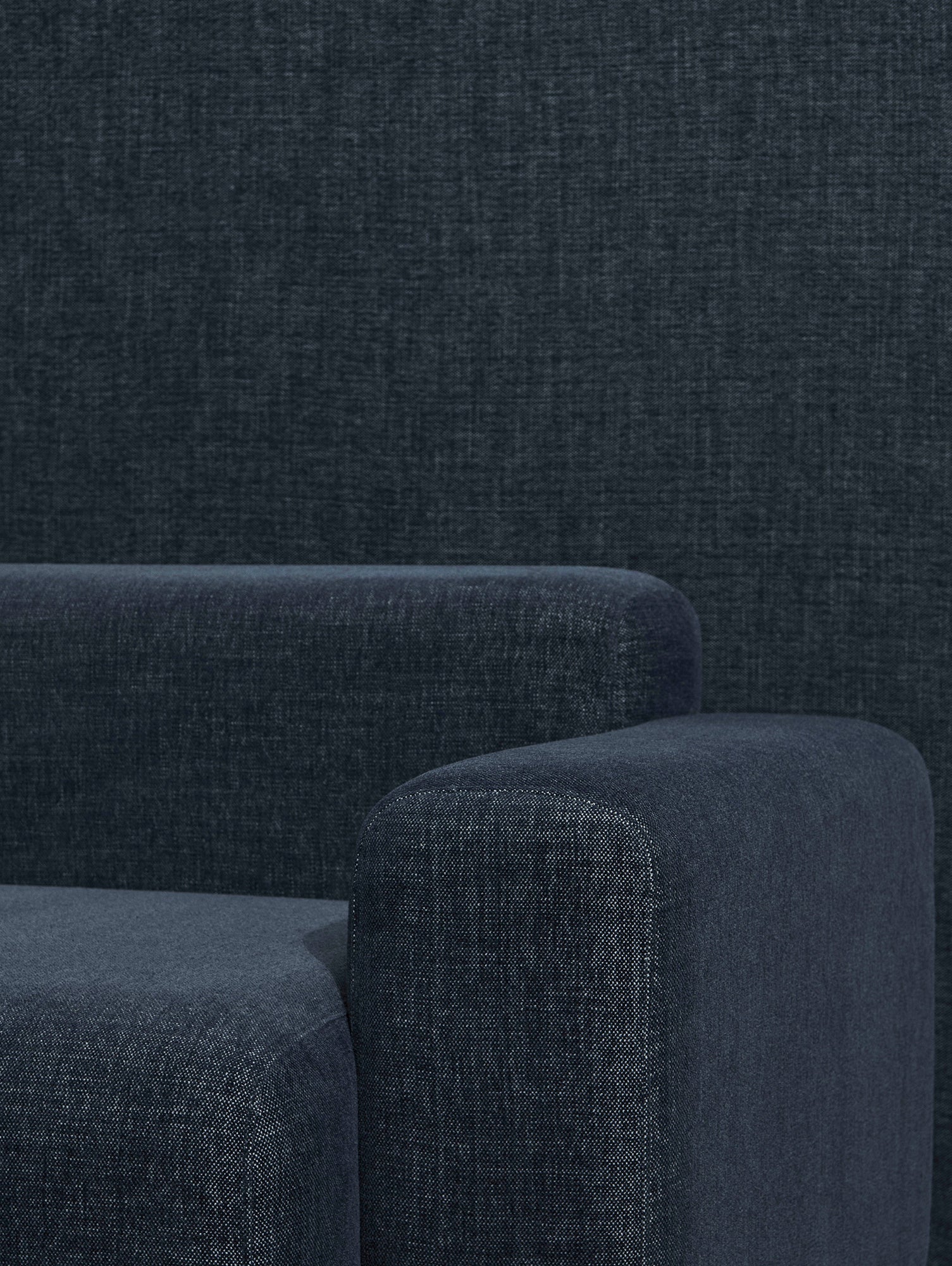 Mags 3 Seater Sofa (Low Armrest) by HAY - Combination 1 / Overlap 03