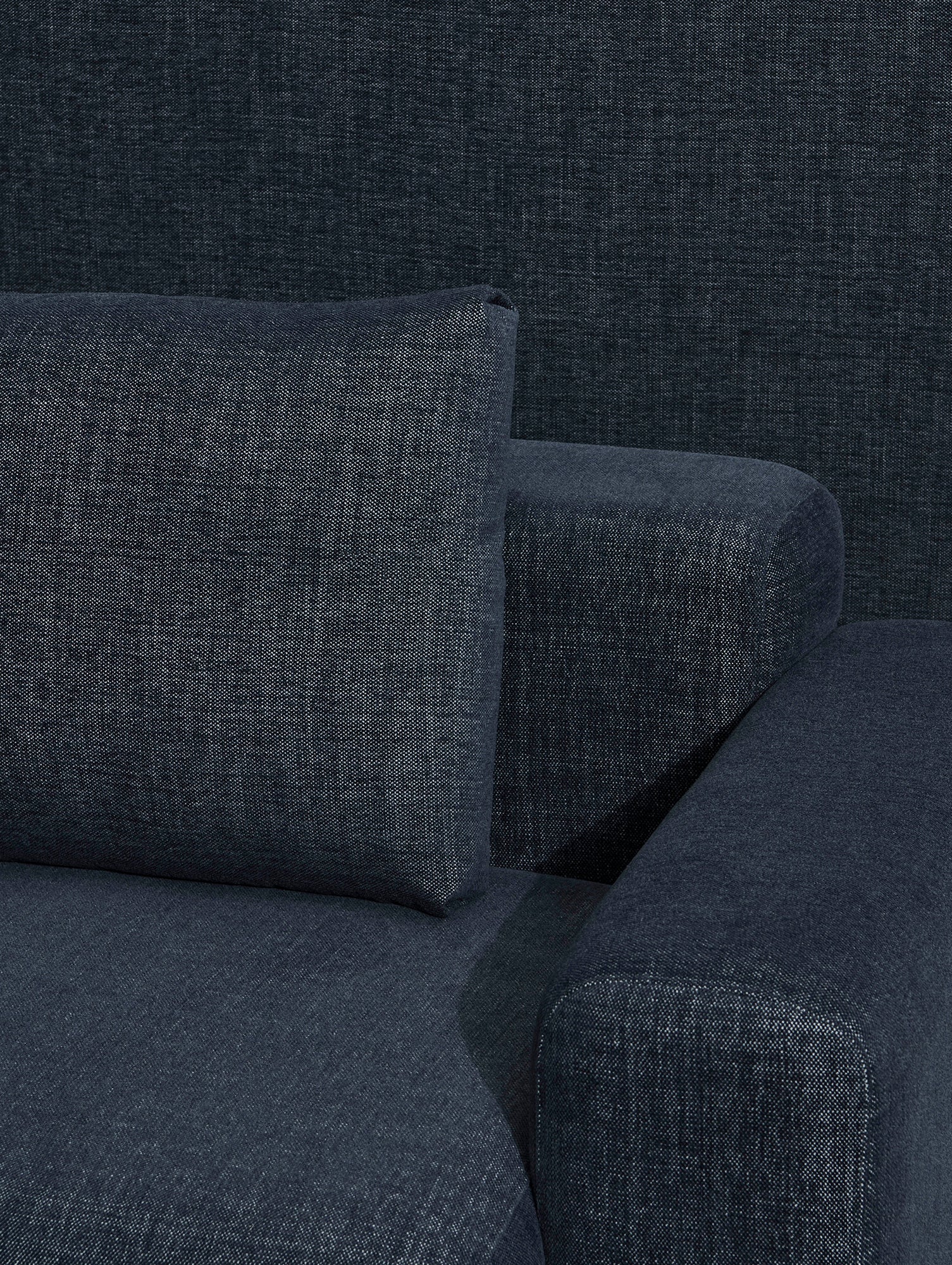 Mags 3 Seater Sofa (Low Armrest) by HAY - Combination 1 / Overlap 03