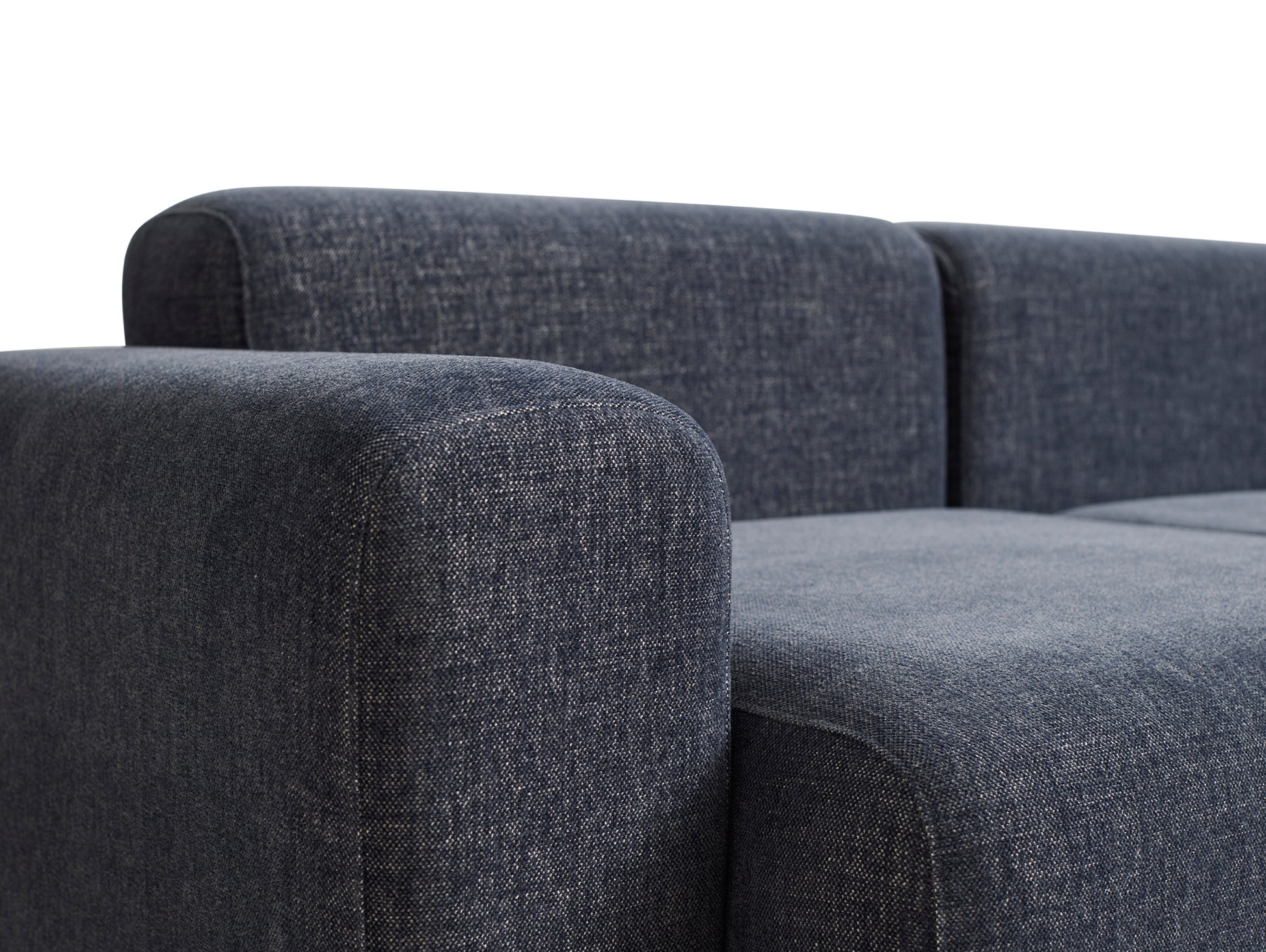 Mags 3 Seater Sofa (Low Armrest) by HAY - Combination 1 / Overlap 03