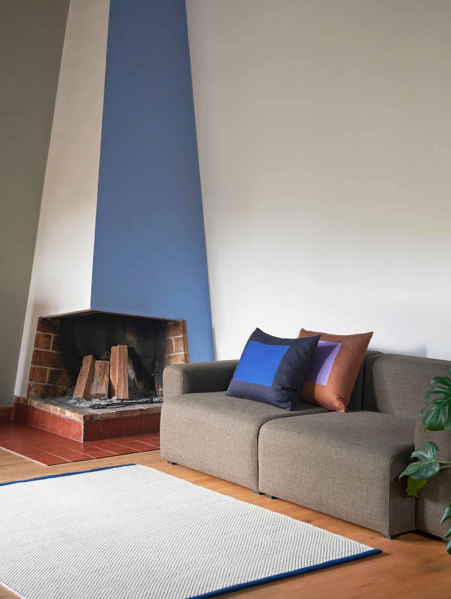Bias Rug Tint by HAY - 140x200 / Ocean Tint