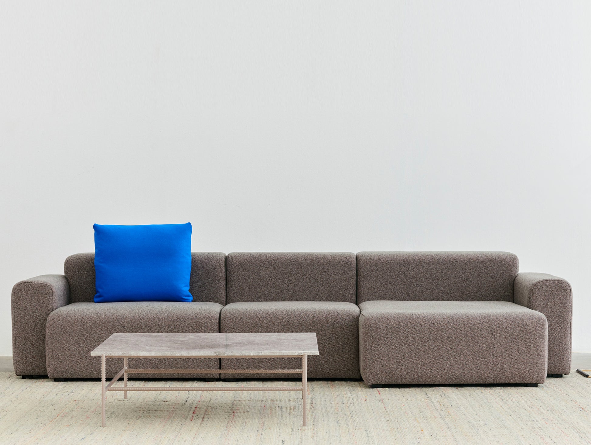 Mags 3 Seater Sofa (Low Armrest) by HAY - Combination 10 / Loft 103