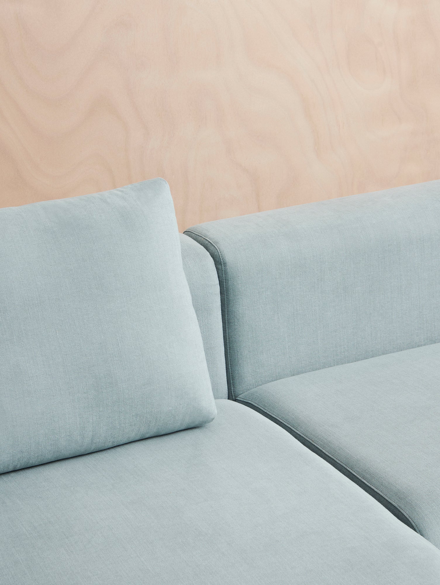 Mags 3 Seater Sofa (Low Armrest) by HAY - Combination 3 / Linara 499