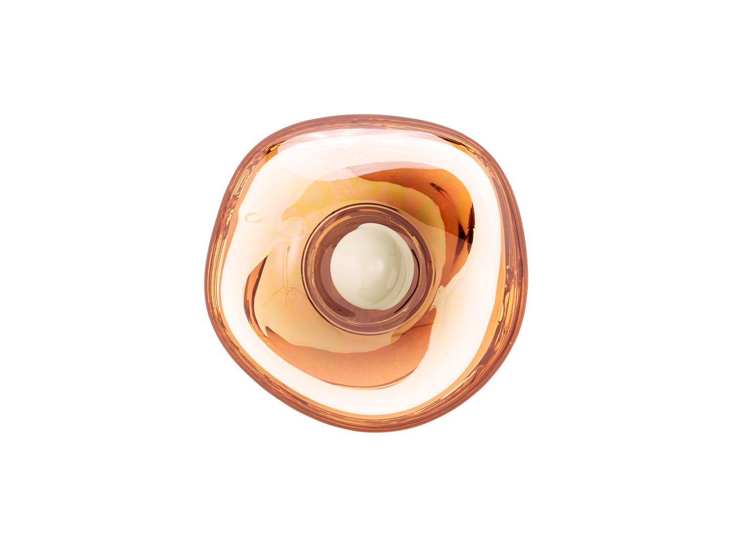Melt Surface LED Wall Lamp by Tom Dixon - Copper