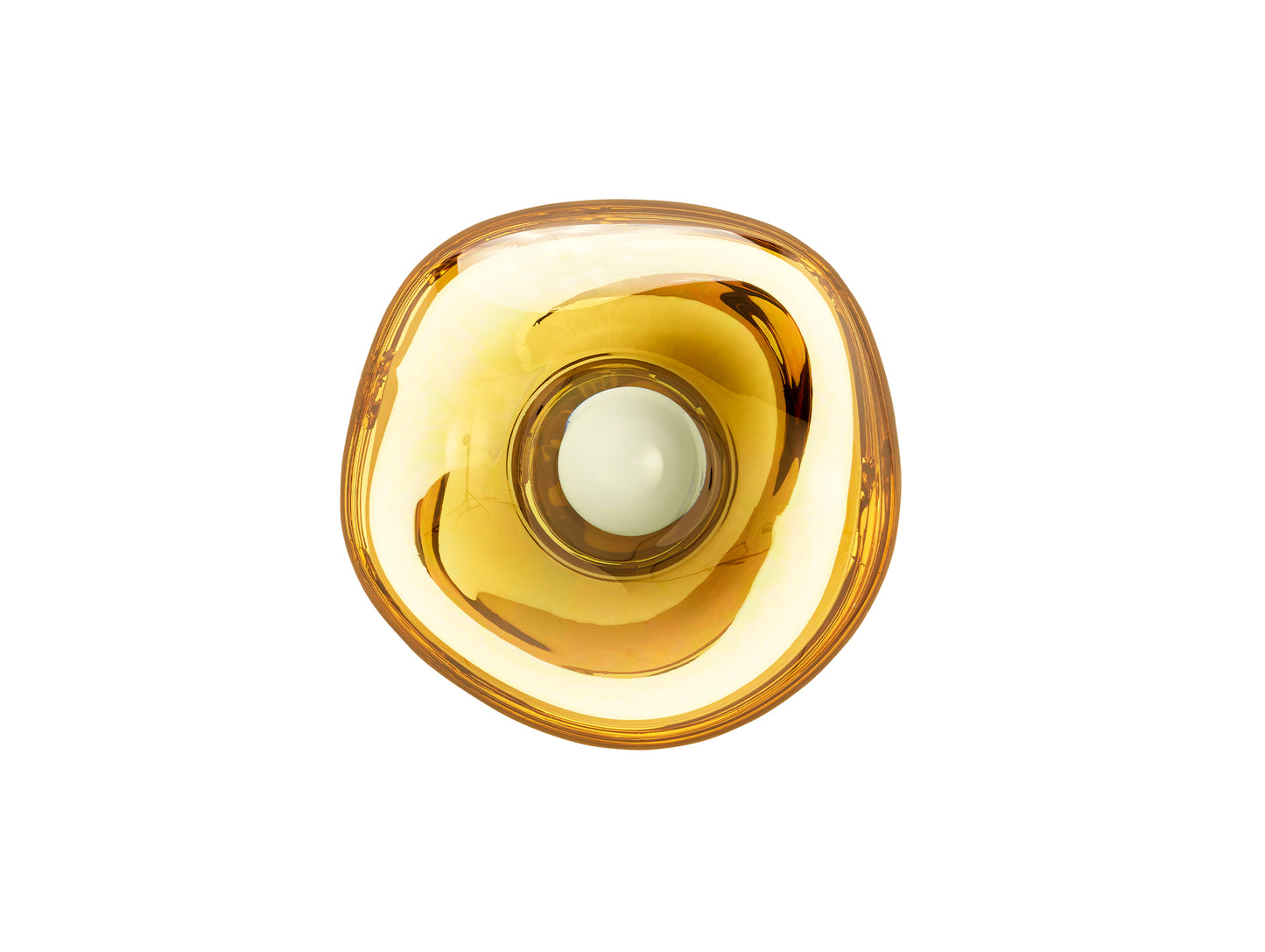 Melt Surface LED Wall Lamp by Tom Dixon - Gold