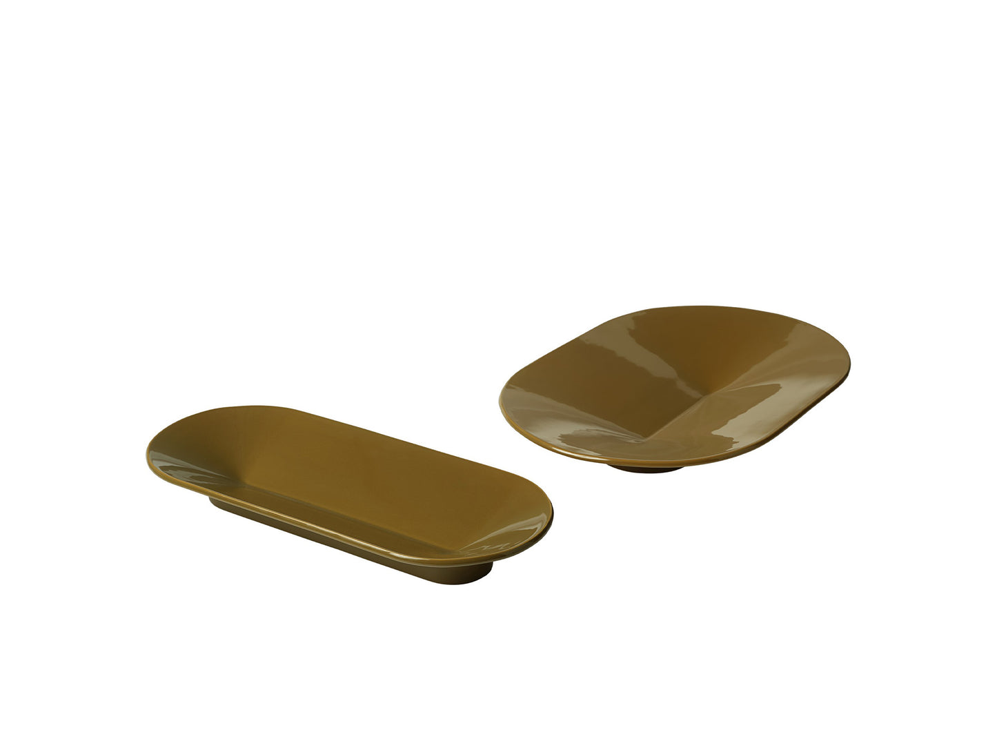 Mere Bowl by Muuto - Brown Green Mere