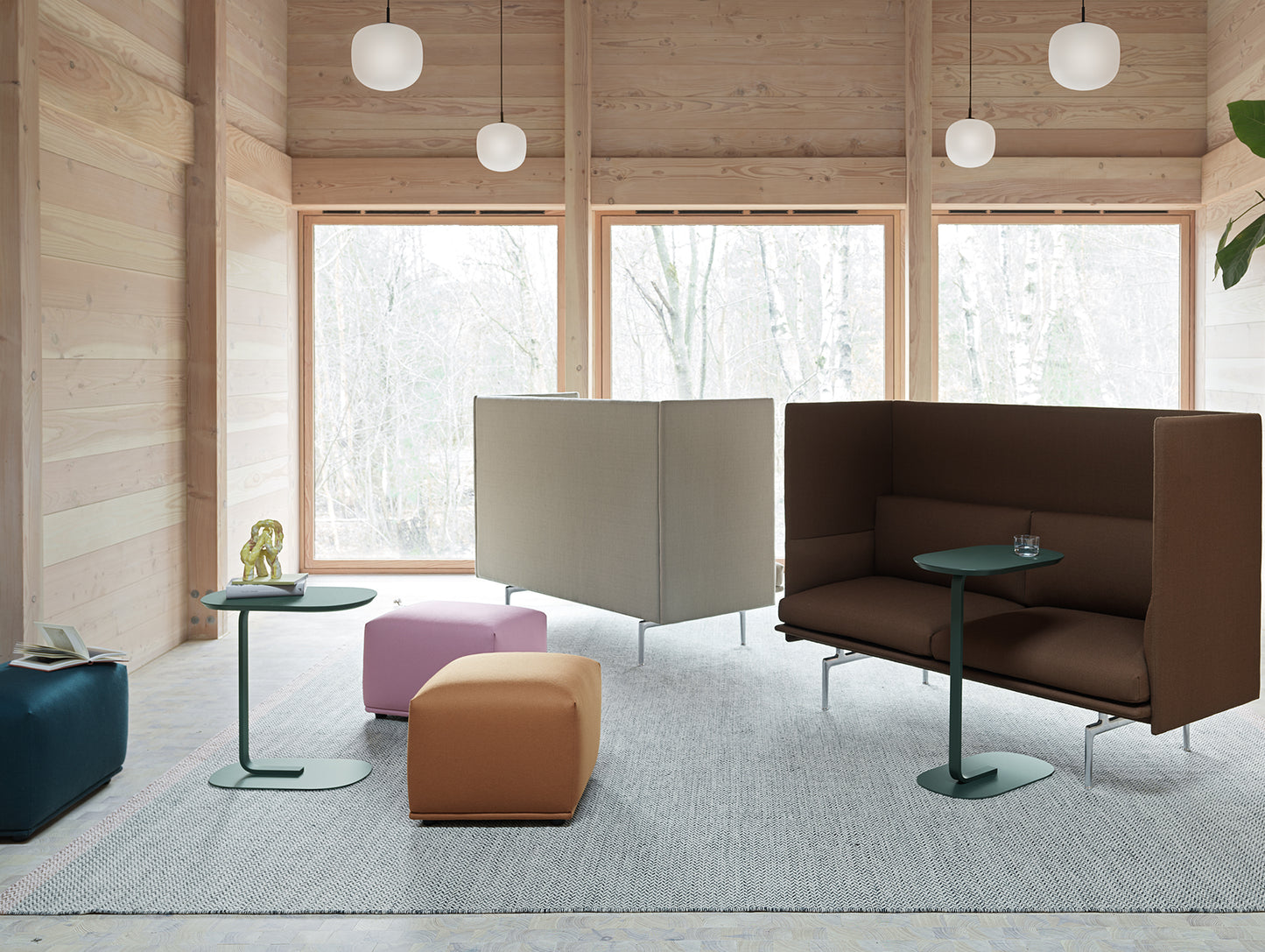 Echo Pouf by Muuto