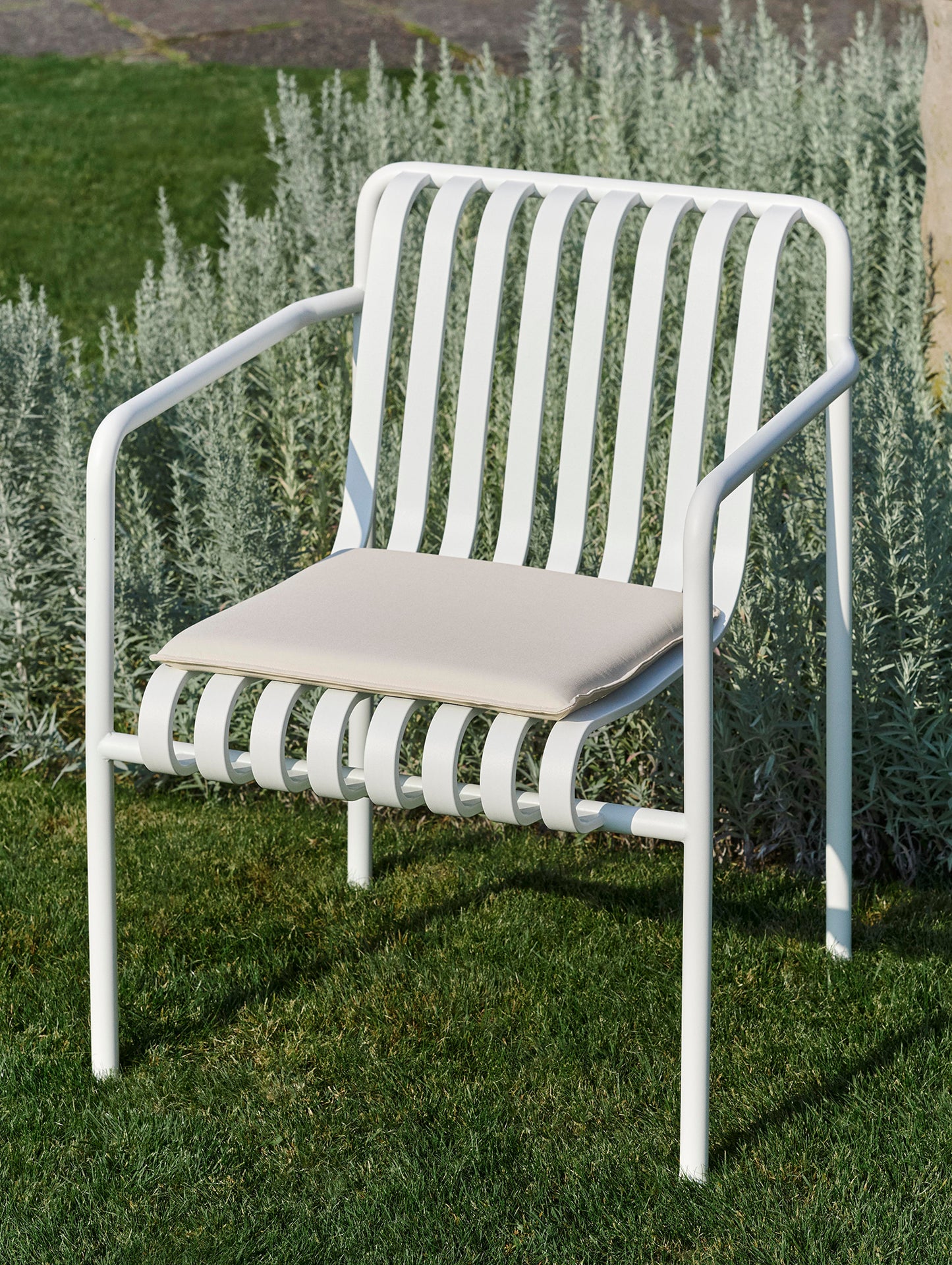 Palissade Dining Armchair by HAY - Cream White