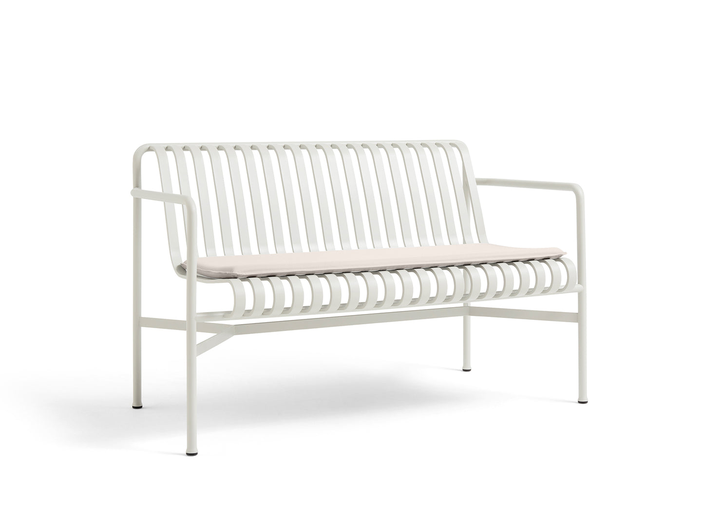 Palissade Dining Bench Seat Cushion by HAY - Cream White