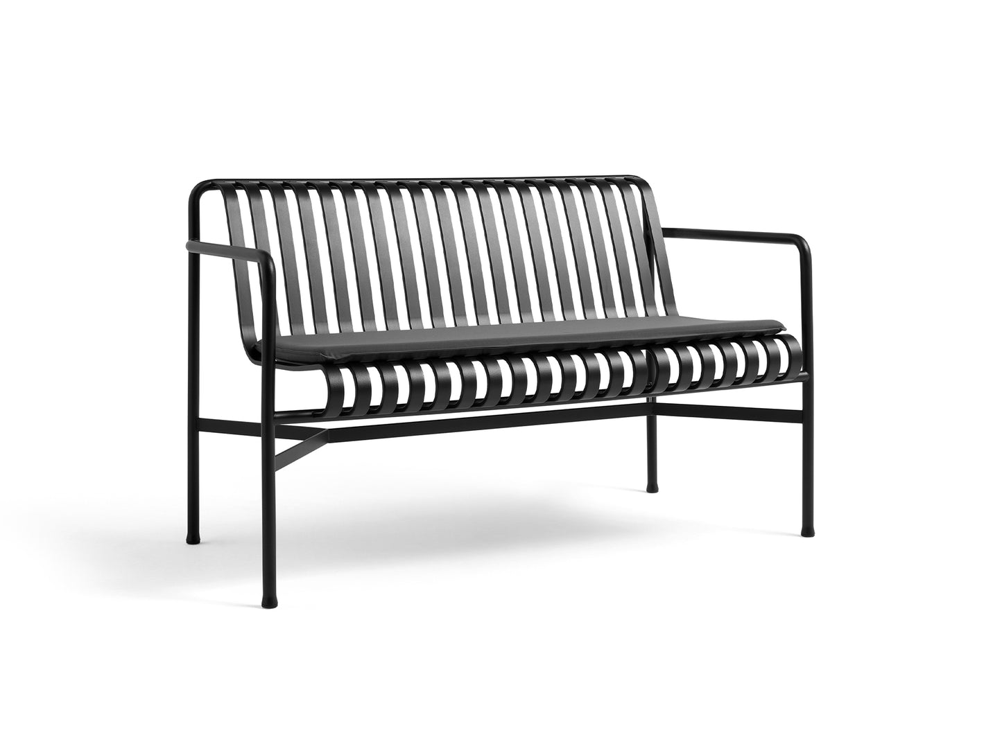 Palissade Dining Bench Seat Cushion by HAY - Anthracite
