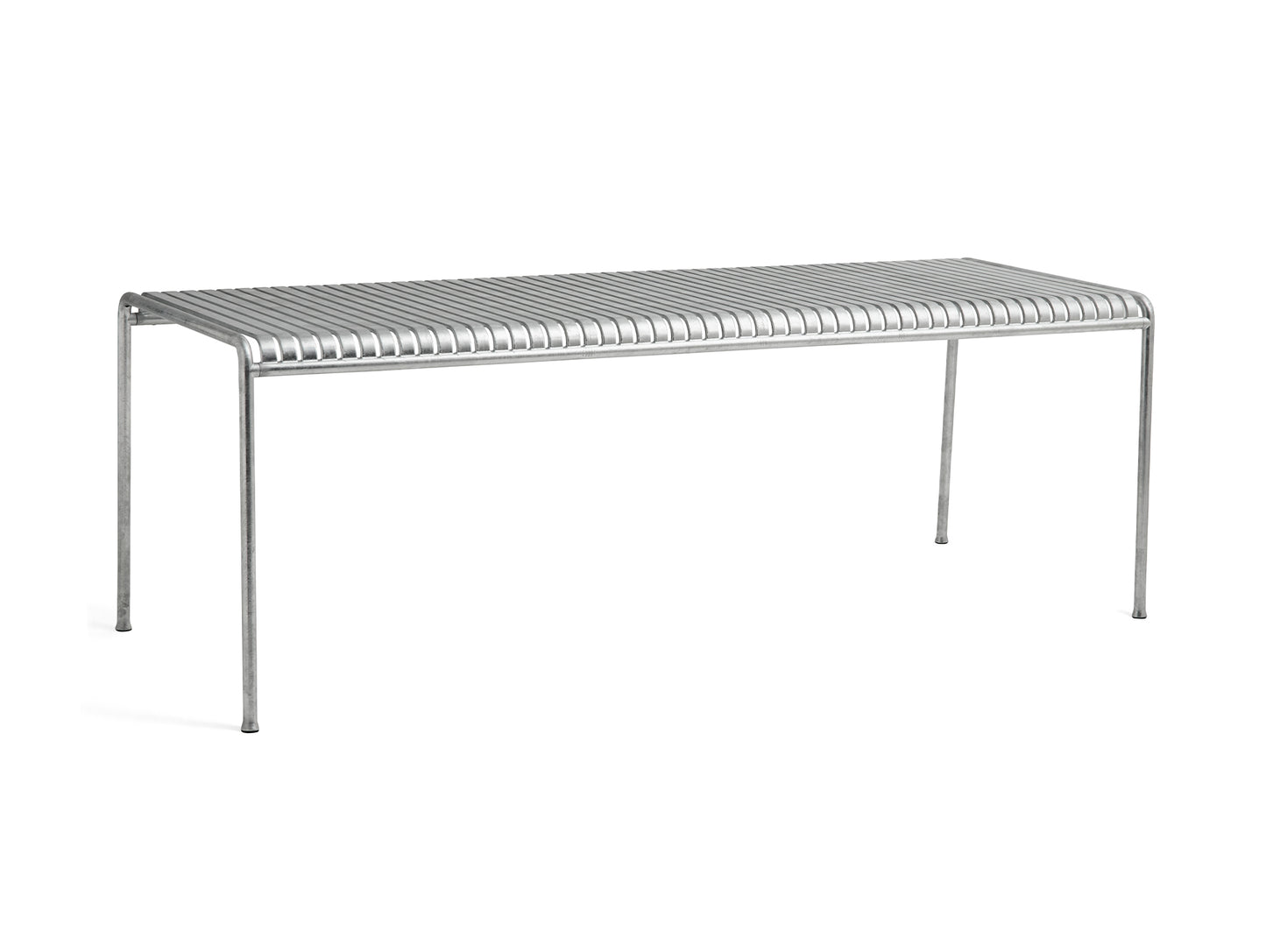 Palissade Dining Table by HAY - Extra Large (220 x 90 cm) / Hot Galvanised