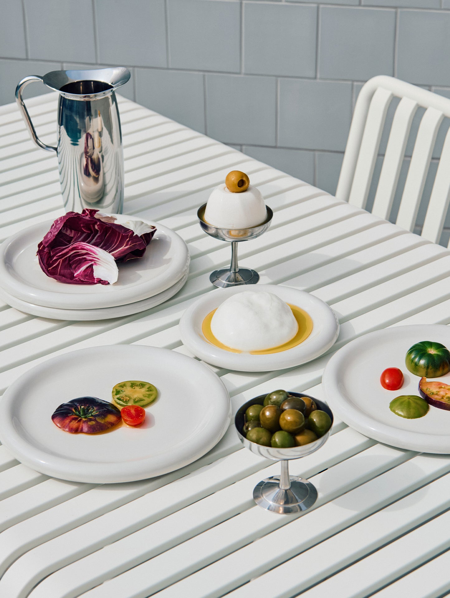 HAY Palissade Table, 160 cm, Cream White