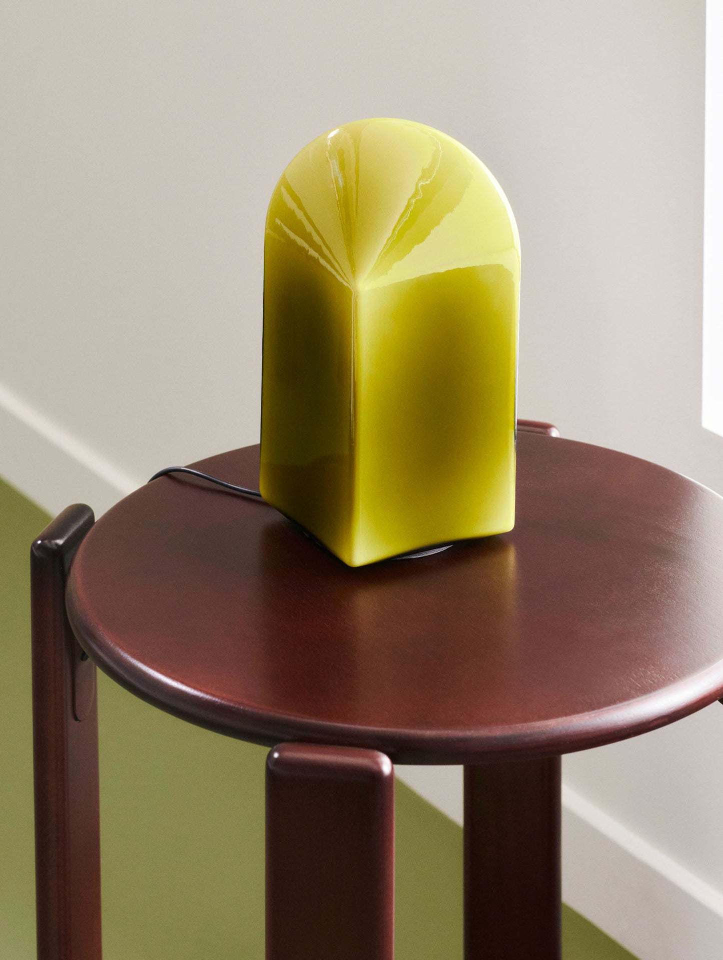 Rey Low Stool by HAY - Umber Brown